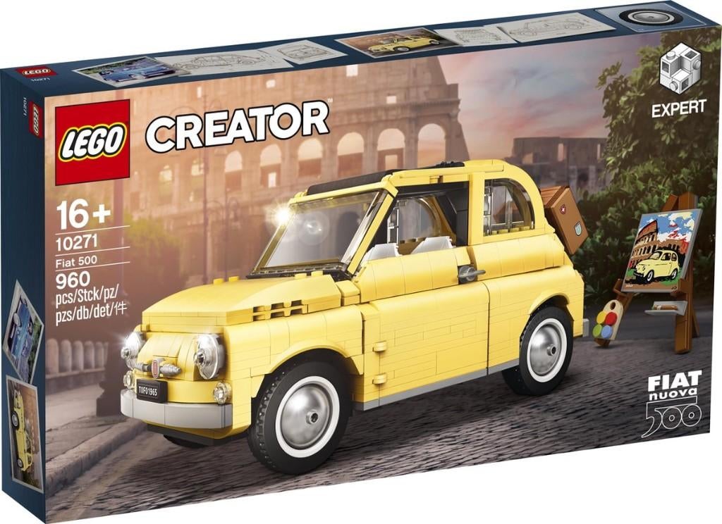 Lego Expert 10271 Fiat 500 NIEUW, Lego, Lego, Nieuw, Ophalen of Verzenden