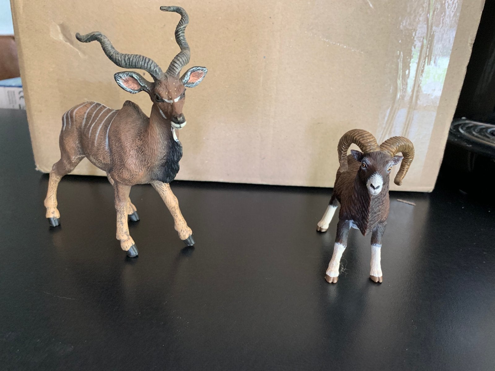 Papo Kudu(2009) en mouflon(2012), Ophalen of Verzenden, Zo goed als nieuw, Paard, Beeldje of Figuurtje