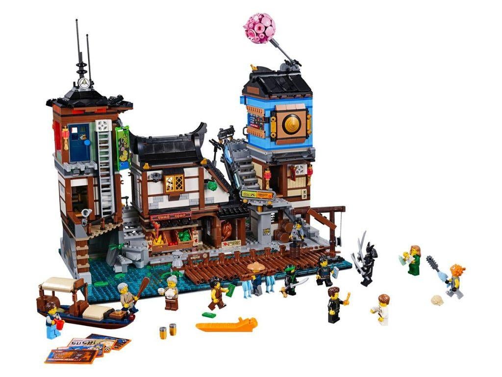 Lego NINJAGO City haven | 70657 | ZGAN & compleet!, Kinderen en Baby's, Speelgoed | Duplo en Lego, Lego, Ophalen of Verzenden