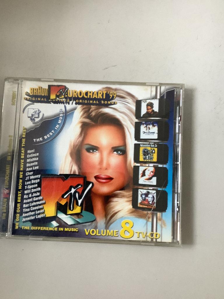 The Braun mtv eurochart 99 volume 8, Ophalen of Verzenden, Zo goed als nieuw, Pop