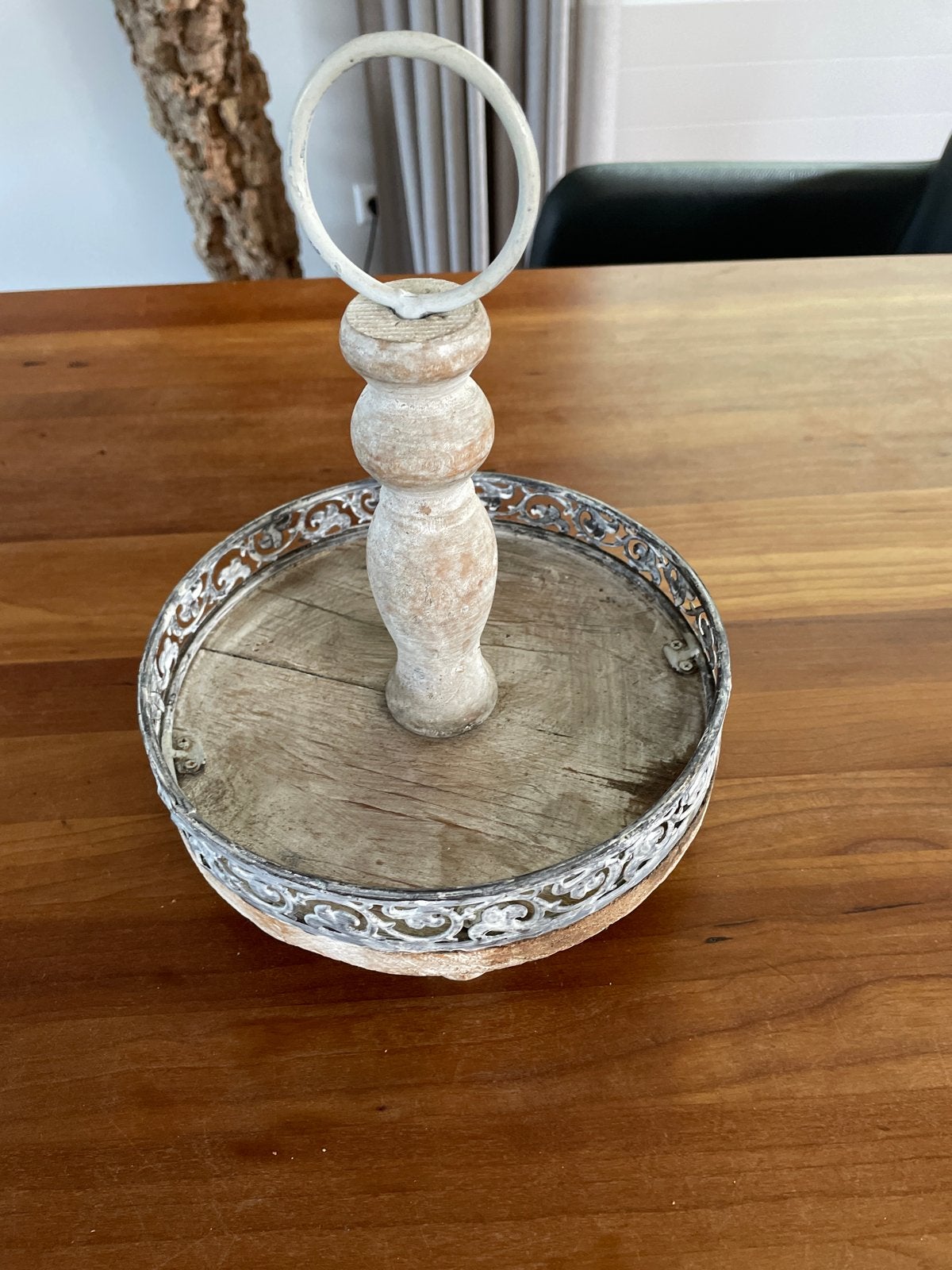 Decoratieve Etagère landelijke Stijl, Hout, Ophalen of Verzenden, Grijs, Landelijk