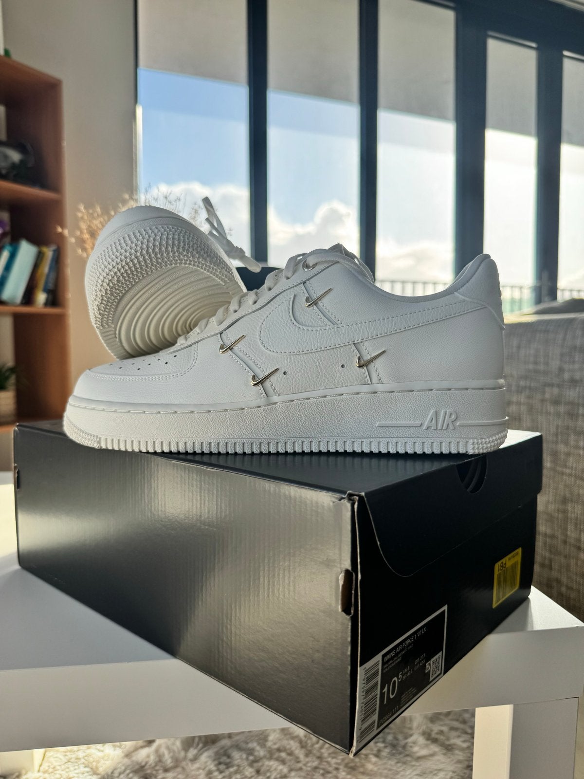 Unisex Nike Air Force 1 '07 LX Witte Sneakers - Nieuw, Kleding | Dames, Wit, Nieuw, Ophalen of Verzenden, Sneakers of Gympen