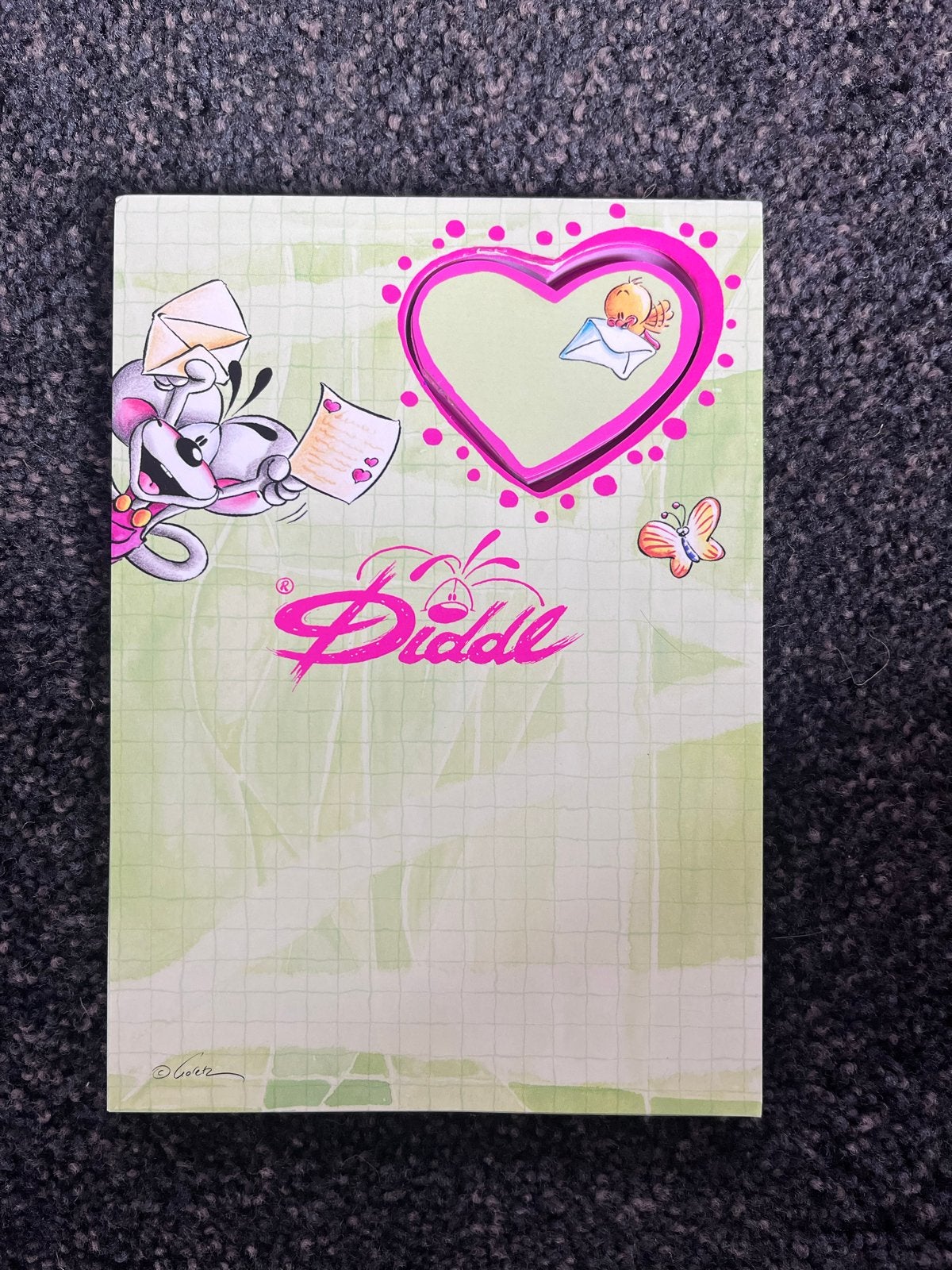 Diddl dubbel blok met micro mini pad, Ophalen of Verzenden, Diddl, Nieuw, Papier, Kaart of Schrift