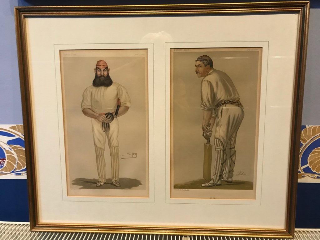 2 originele antieke vanity fair cricket prenten., Ophalen of Verzenden, Sport, Lithografie