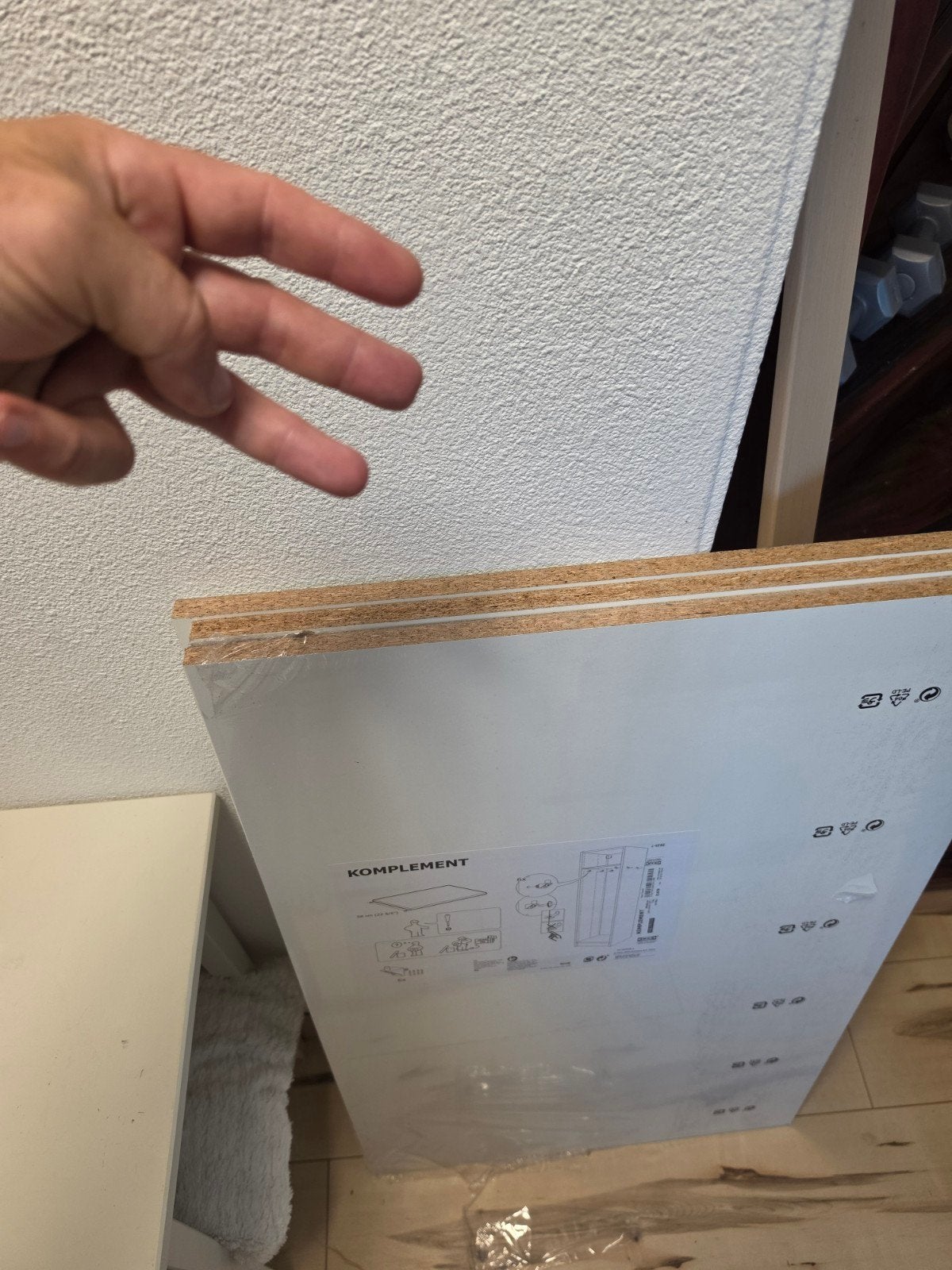IKEA KOMPLEMENT Plank - 3x Nieuw in verpakking, Ophalen of Verzenden, Nieuw