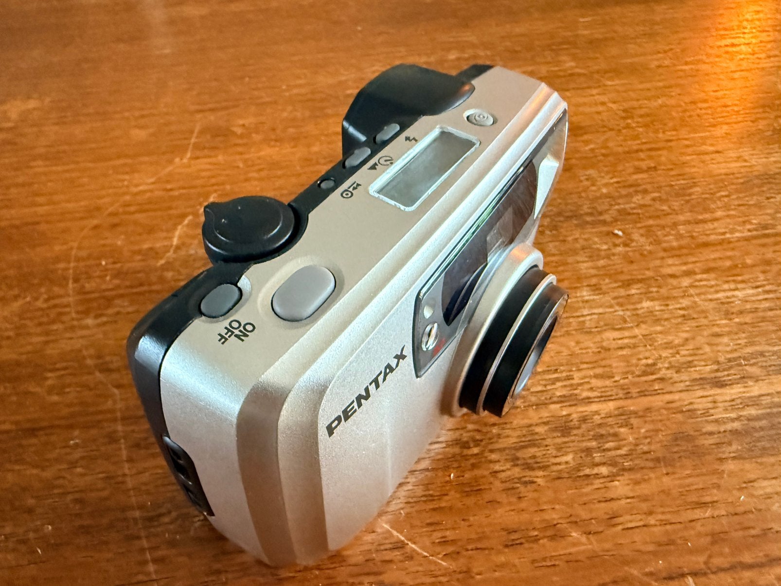 Pentax espio 738s, Ophalen of Verzenden, Zo goed als nieuw, Spiegelreflex, Pentax