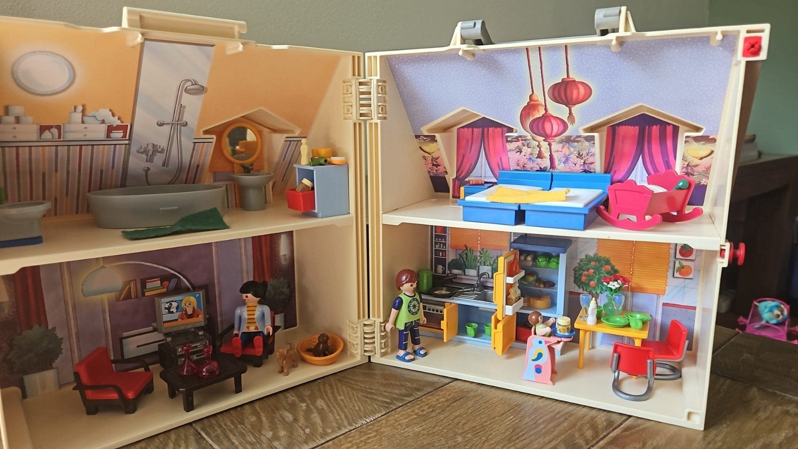 Playmobil Poppenhuis met Meubels en Figuren 5167, Ophalen, Gebruikt, Poppenhuis