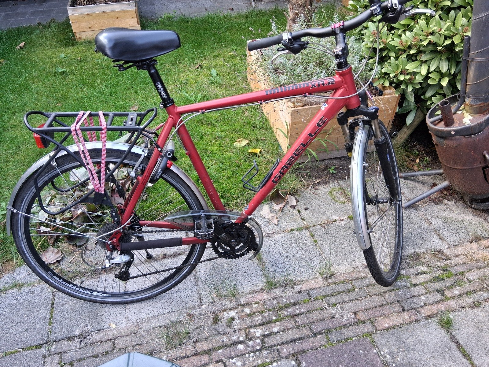 Gazelle XR.2 Herenfiets - Goede Staat, Ophalen, 28 inch, Gebruikt, Vering