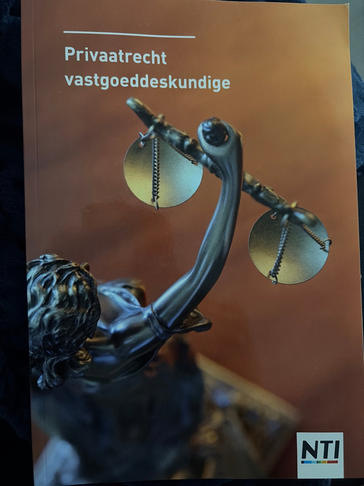 Privaatrecht vastgoeddeskundige NTI studieboek, Verzenden, Gamma, Nieuw, HBO