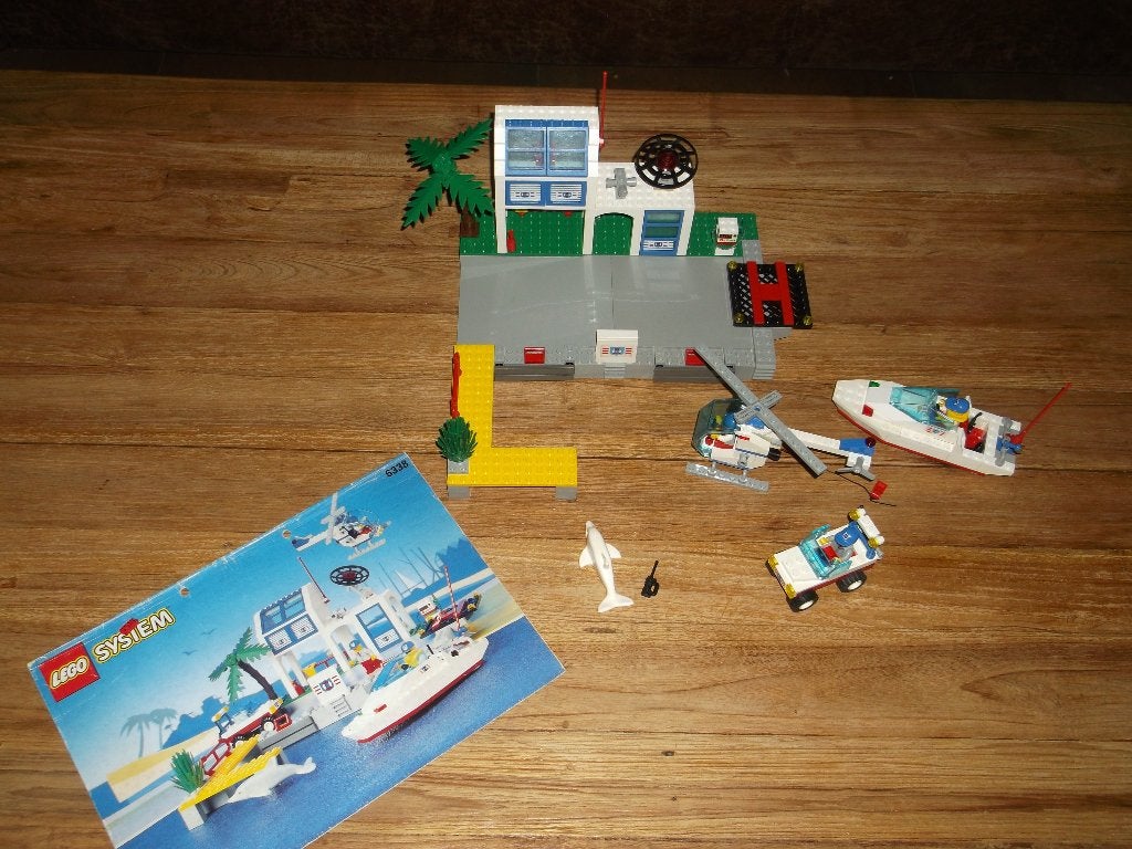 lego 6338  Hurricane Harbour, Gebruikt, Lego, Ophalen of Verzenden, Complete set