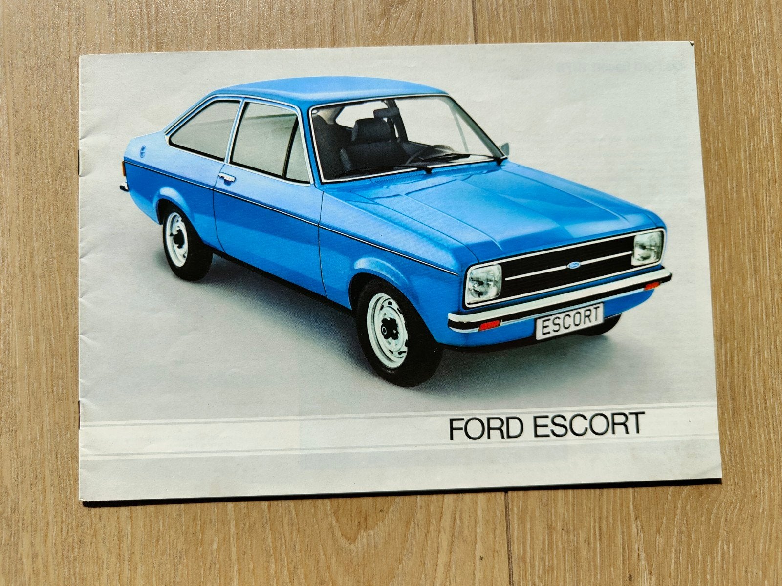 Autofolder Ford Escort 1978, Ophalen of Verzenden, Zo goed als nieuw, Ford