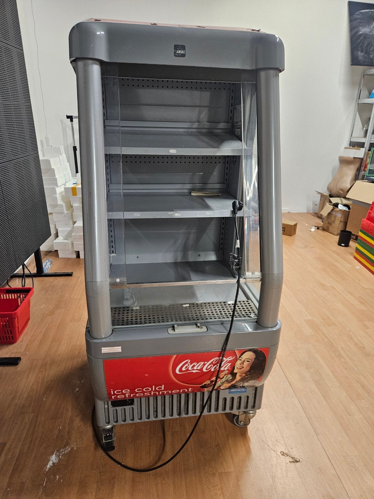 Coca-Cola Display Koelkast - Gebruikt, Ophalen, 150 tot 200 liter, 60 cm of meer, 140 tot 160 cm