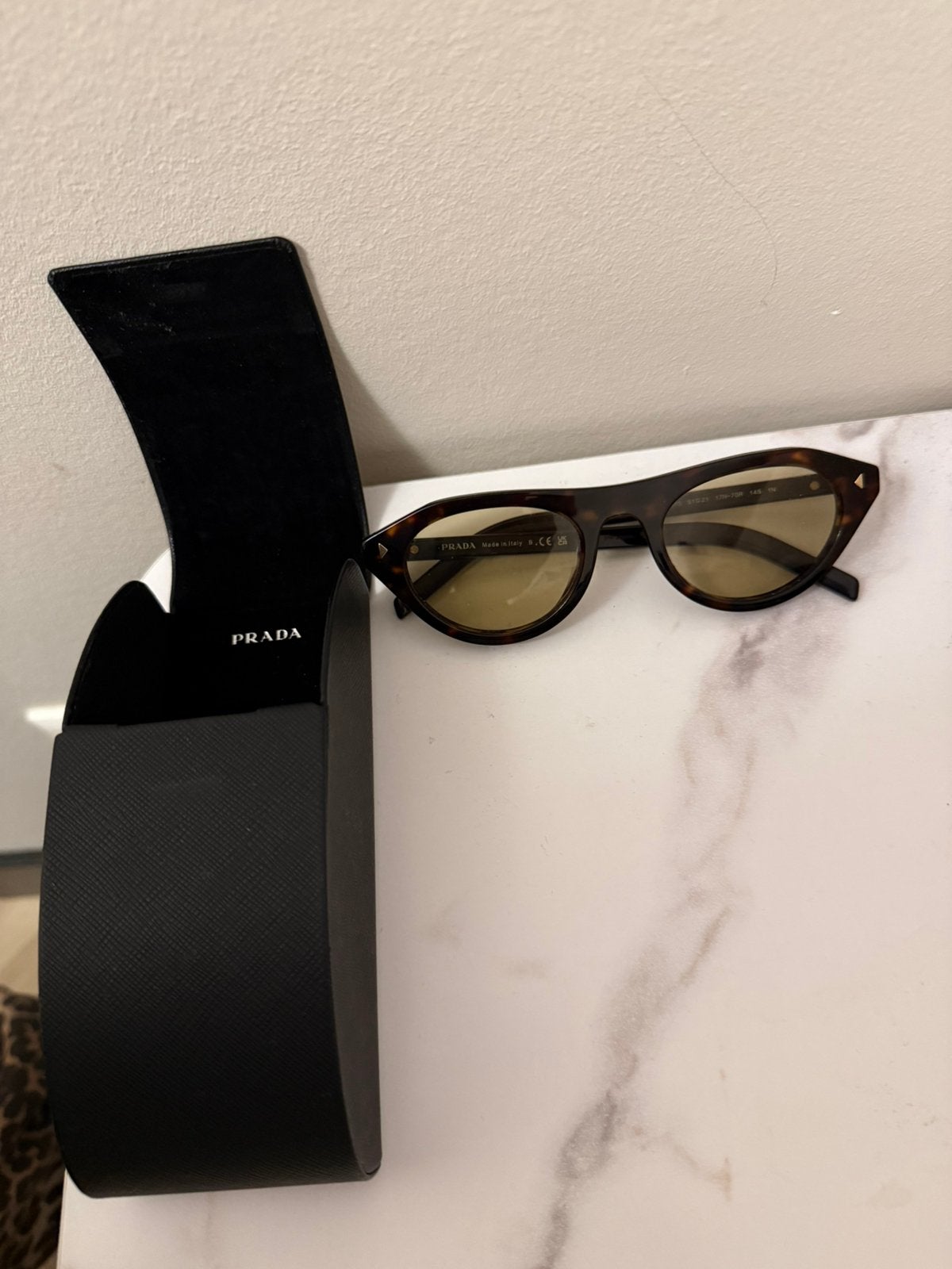 Prada PR B15S zonnebril met bon, Zonnebril, Overige kleuren, Prada, Ophalen of Verzenden