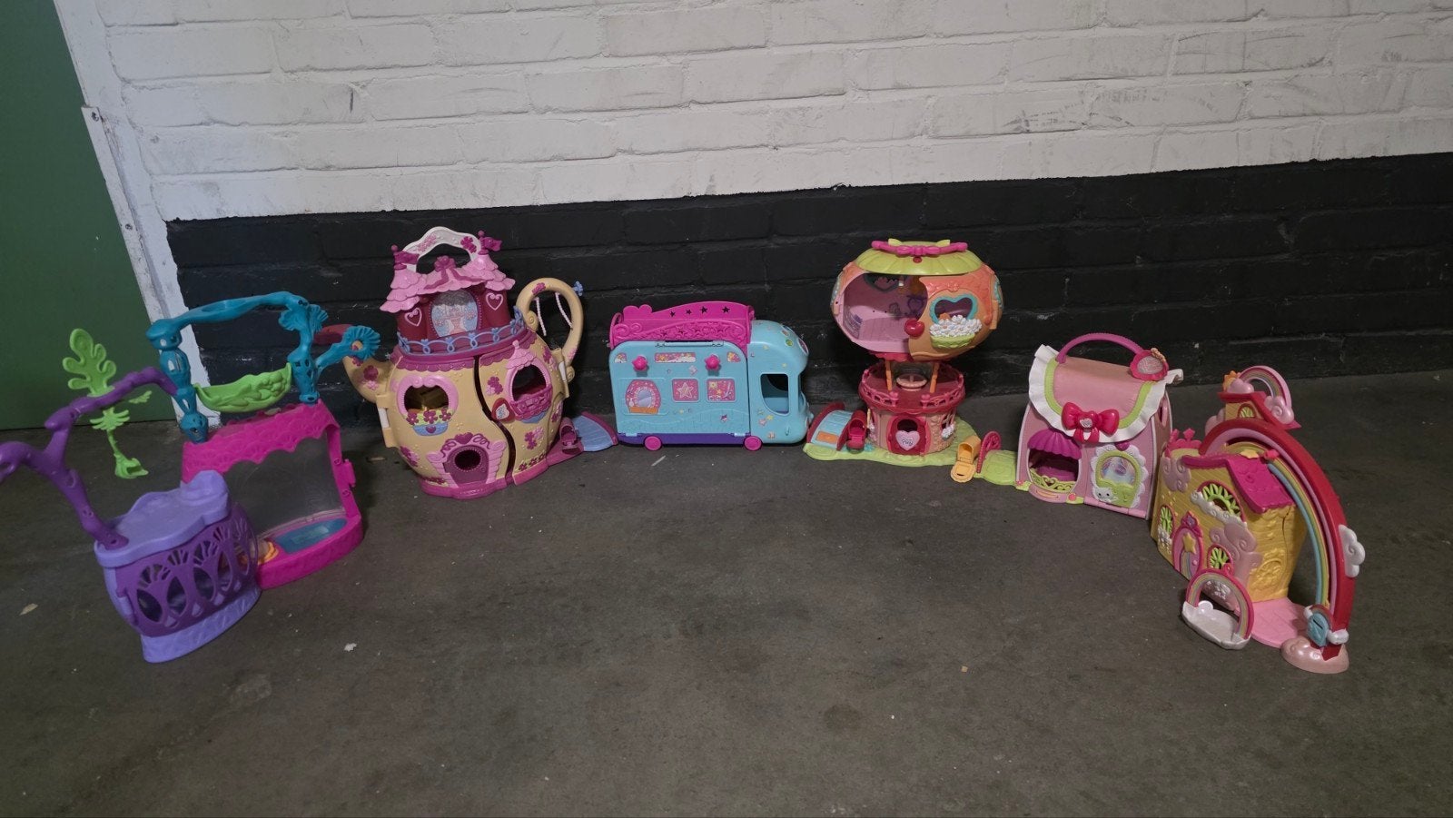 My Little Pony Huisjes - Set met kleine gebreken, Ophalen of Verzenden