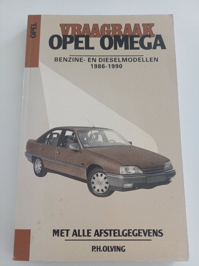 Vraagbaak voor de Opel Omega benzine- en dieselmodellen, Ophalen of Verzenden