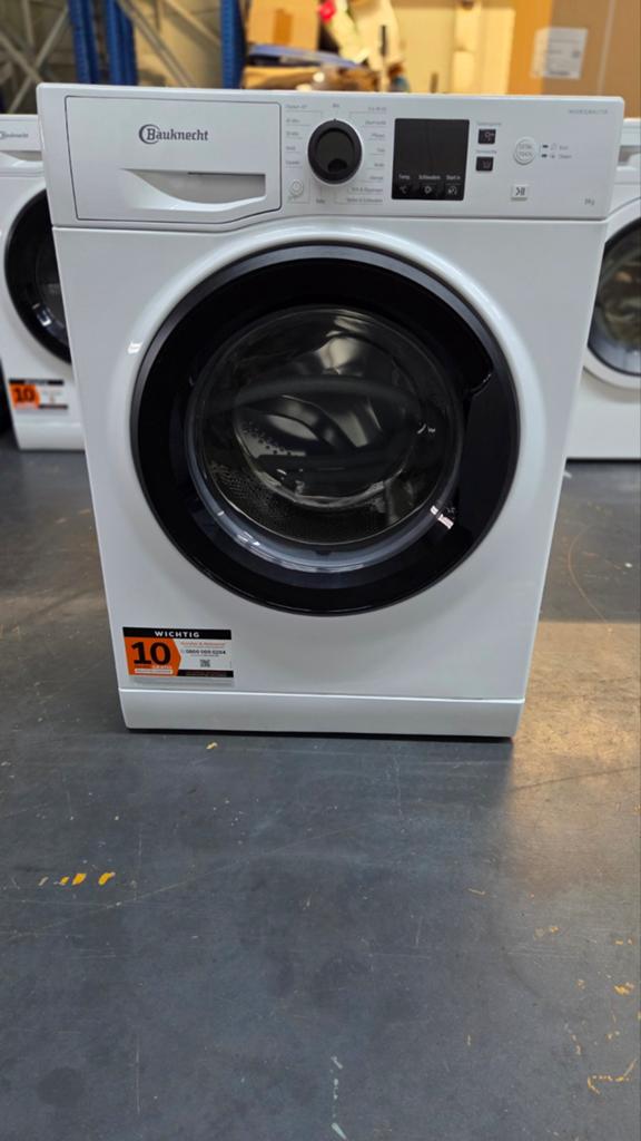 Bauknecht Super Eco 845A | 8kg | Inverter motor | A-Label, 8 tot 10 kg, Ophalen of Verzenden, 1600 toeren of meer, Voorlader