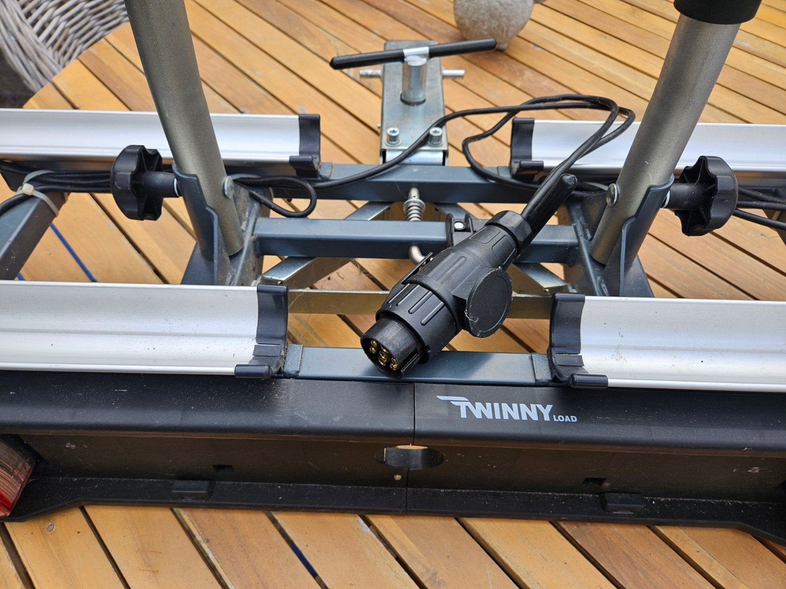 Twinny Load trekhaak fietsendrager voor 2 fietsen, Ophalen, 2 fietsen, Gebruikt, Trekhaakdrager