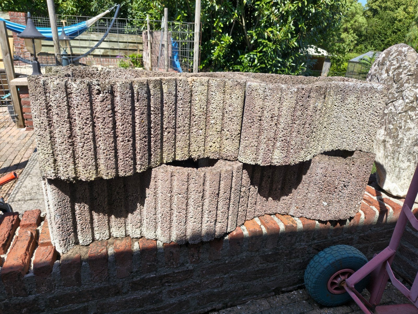 Robuuste betonnen bloembakken - Gebruikt, Ophalen, Gebruikt, 60 tot 100 cm, Beton