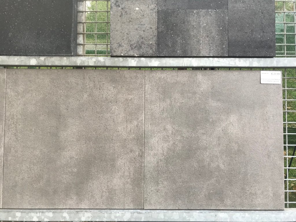 Aanbieding terrastegels 60x60 Concrete Natural Grey b-keus, Niet ingevuld, Niet ingevuld, Nieuw, Ophalen of Verzenden