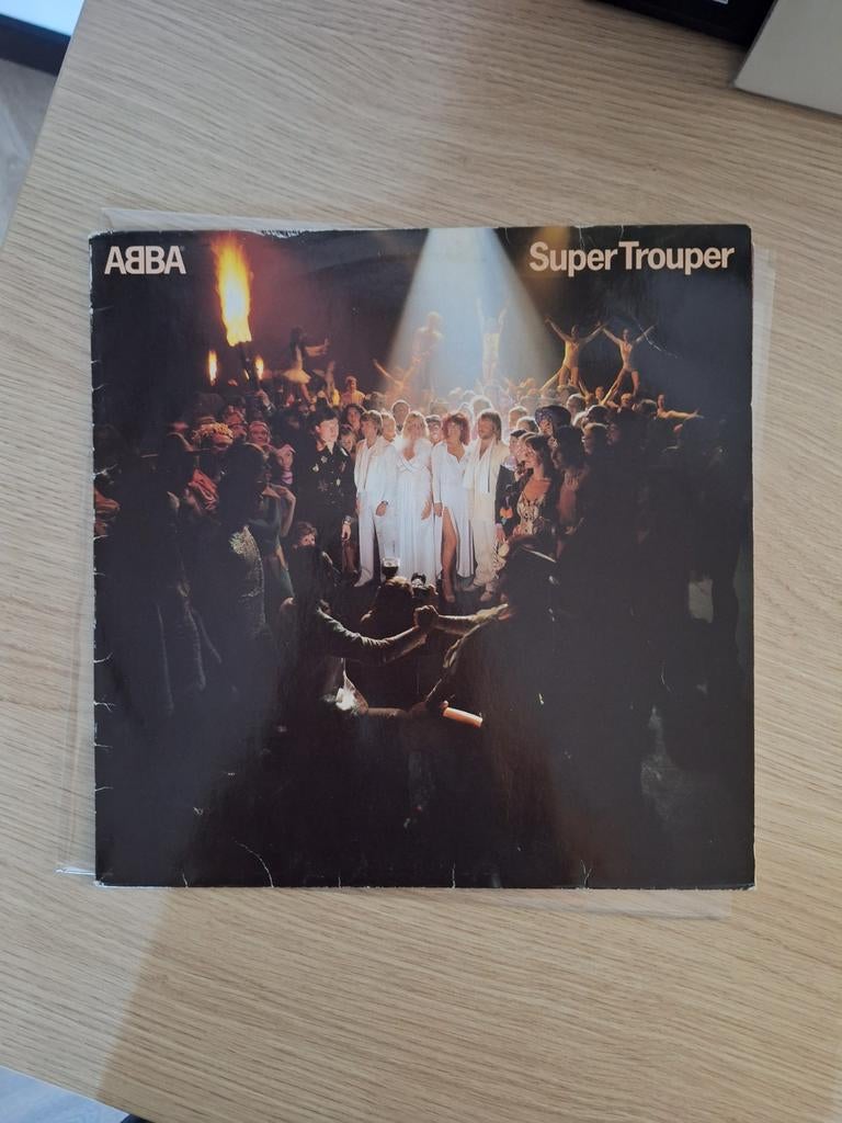 ABBA - Super Trouper LP (1980) - Pop Klassieker Vinyl, Ophalen of Verzenden, Gebruikt, 12 inch