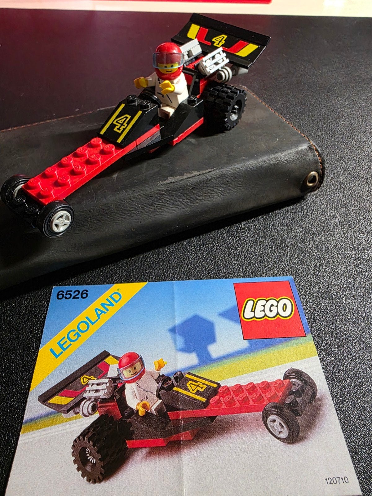 Lego Legoland 6526 Drag Racer compleet met instructies, Kinderen en Baby's, Speelgoed | Duplo en Lego, Gebruikt, Lego, Compleet