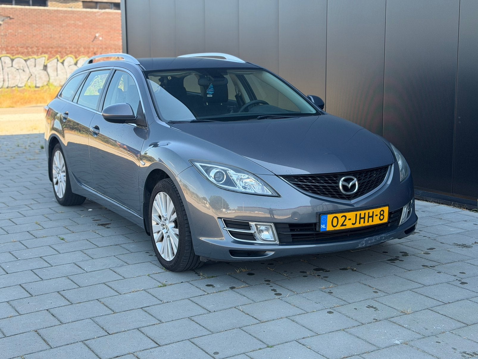 Mazda 6 2.0 Sportbreak 2009 Grijs 6bak Apk2027, Voorwielaandrijving, 1330 kg, 4 cilinders, Handgeschakeld