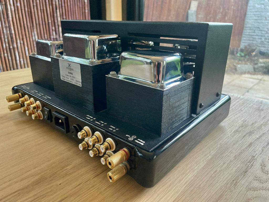 Italiaanse * Klasse A * SYNTHESIS SHINE buizen amp, Audio, Tv en Foto, Versterkers en Receivers, Nieuw, 120 watt of meer, Stereo