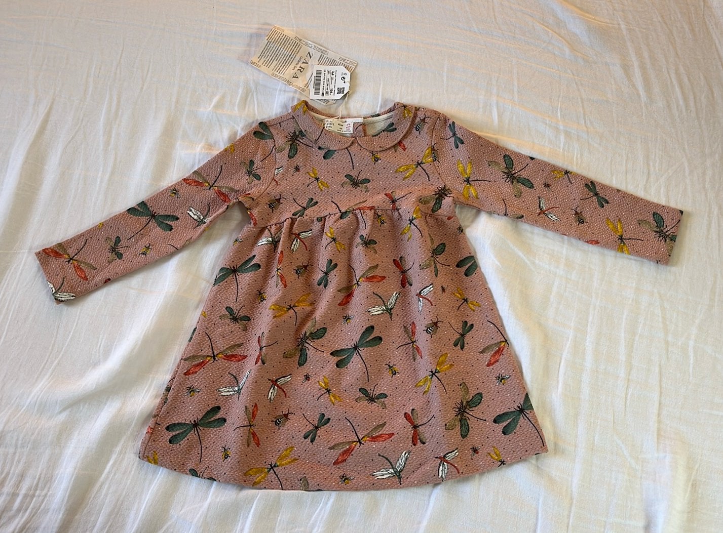 Nieuw kinder jurkje Zara Babygirl, Ophalen of Verzenden, Nieuw, Meisje, Jurk of Rok