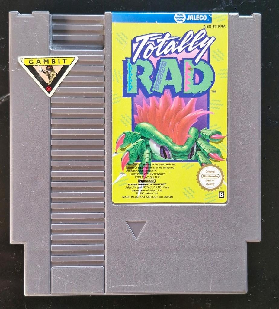 Totally Rad NES Game - Klassieke Actie-Avontuur, Avontuur en Actie, Gebruikt, 1 speler, Ophalen of Verzenden