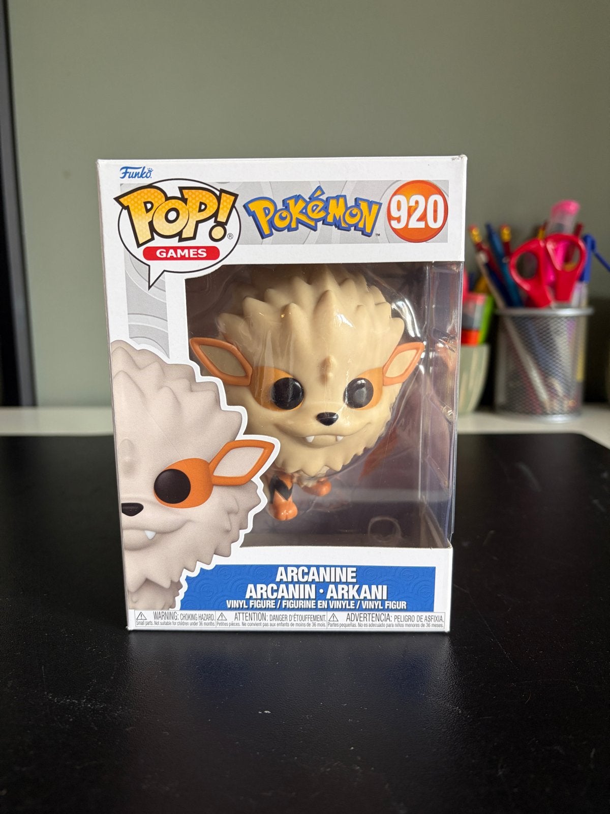 Funko Pop Pokémon Arcanine 920, Ophalen of Verzenden, Nieuw