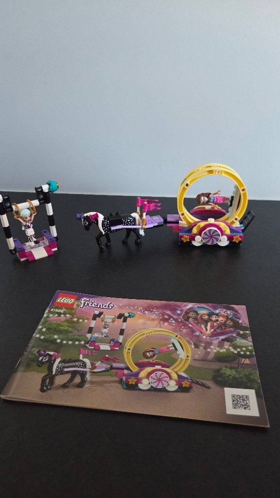 Lego Friends 41687 kermis Magische kermiskraampjes + doos, Lego, Friends, Ophalen of Verzenden, Zo goed als nieuw