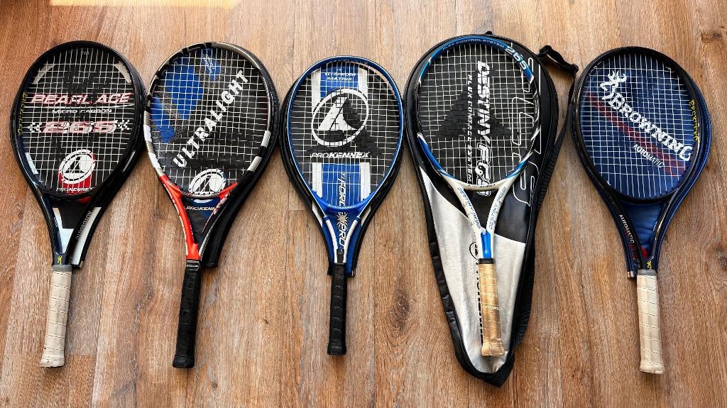 Tennisrackets diverse merken, Gebruikt, Racket, Ophalen, L2