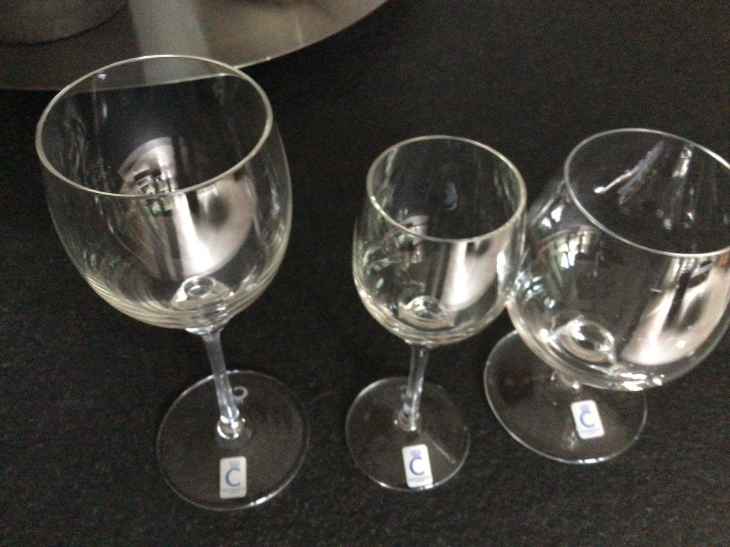 18-delig Christinenhutte Kristal Glasservies, Ophalen