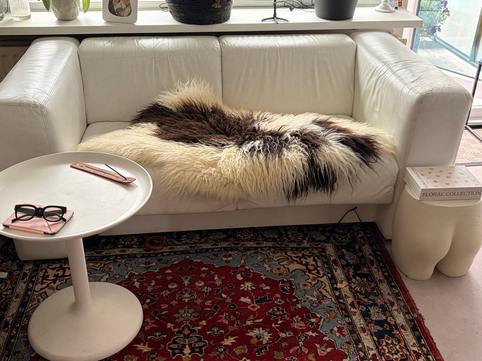 Vintage Gelderland tweezits Jan de Bouvrie, Ophalen, Gebruikt, 150 tot 200 cm, Tweepersoons