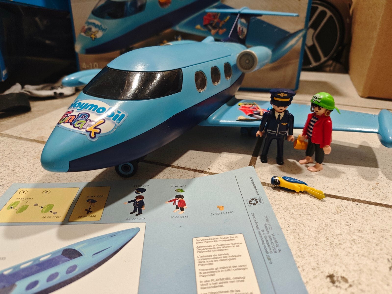 Playmobil Family Fun Vliegtuig, Ophalen of Verzenden, Gebruikt, Jongen of Meisje