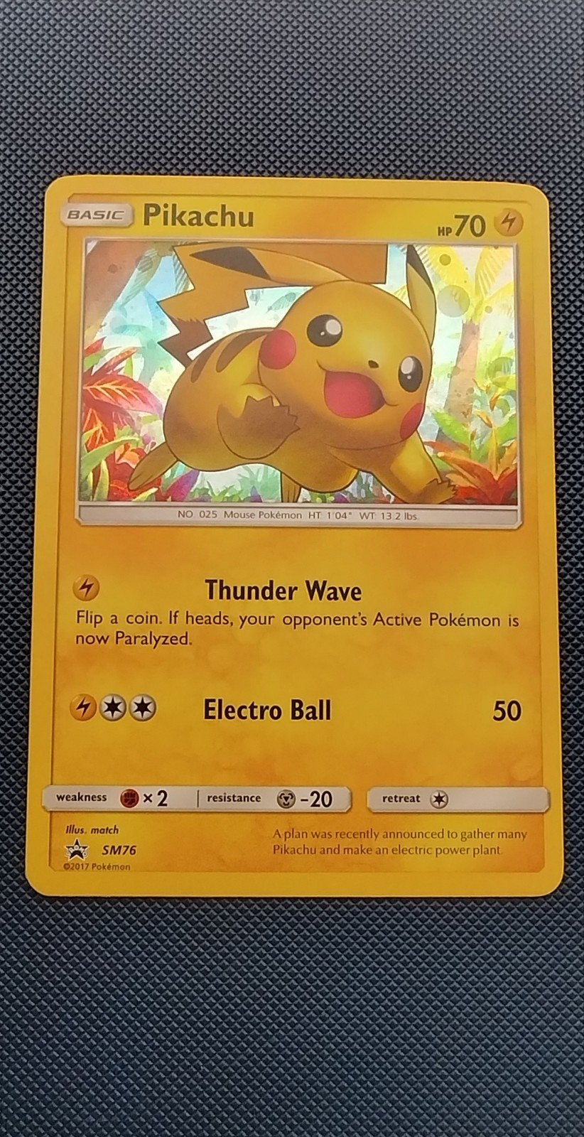 Pikachu SM76 promo, Ophalen, Zo goed als nieuw