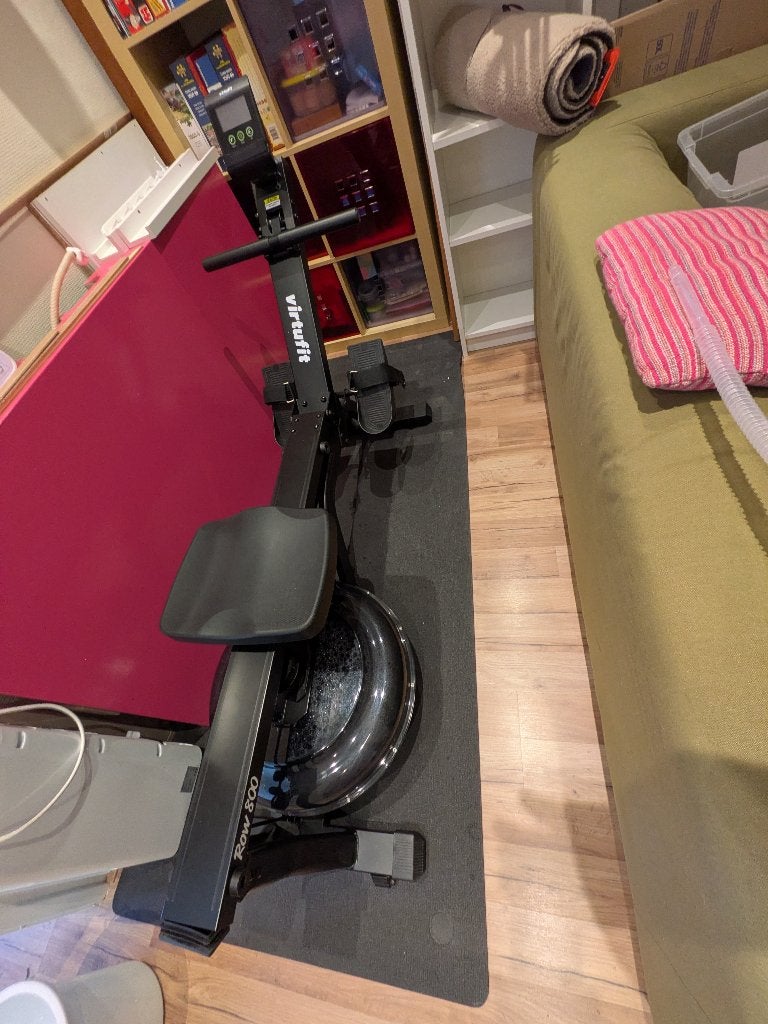 Roeitrainer, Sport en Fitness, Ophalen, Benen, Gebruikt, Metaal