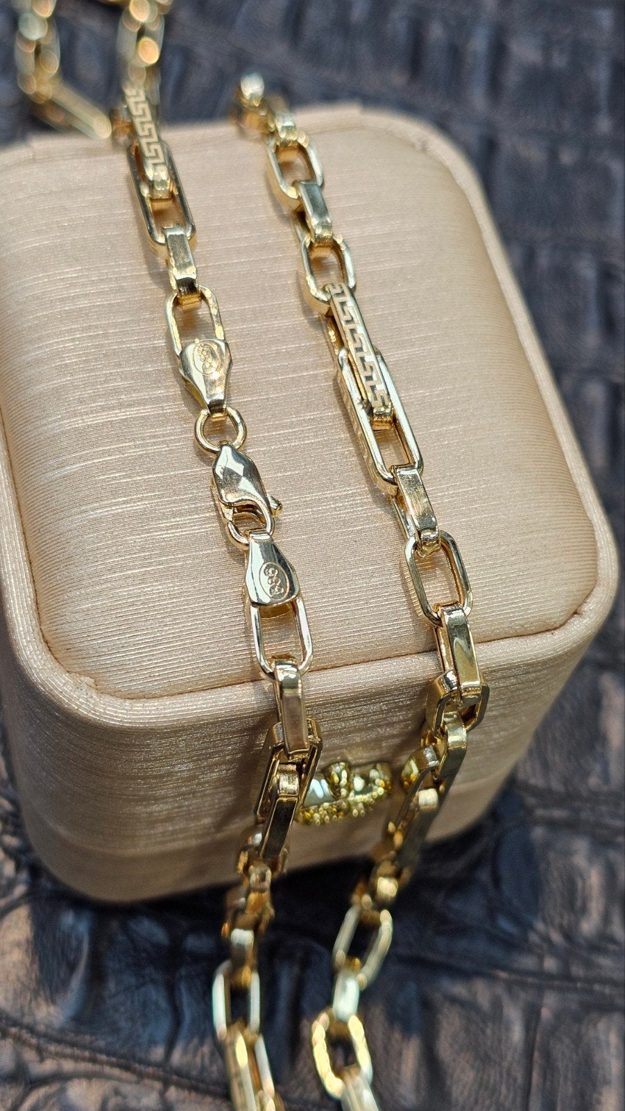 Prachtige 14k gouden ketting met armband, Ophalen of Verzenden, Nieuw, Goud, Goud