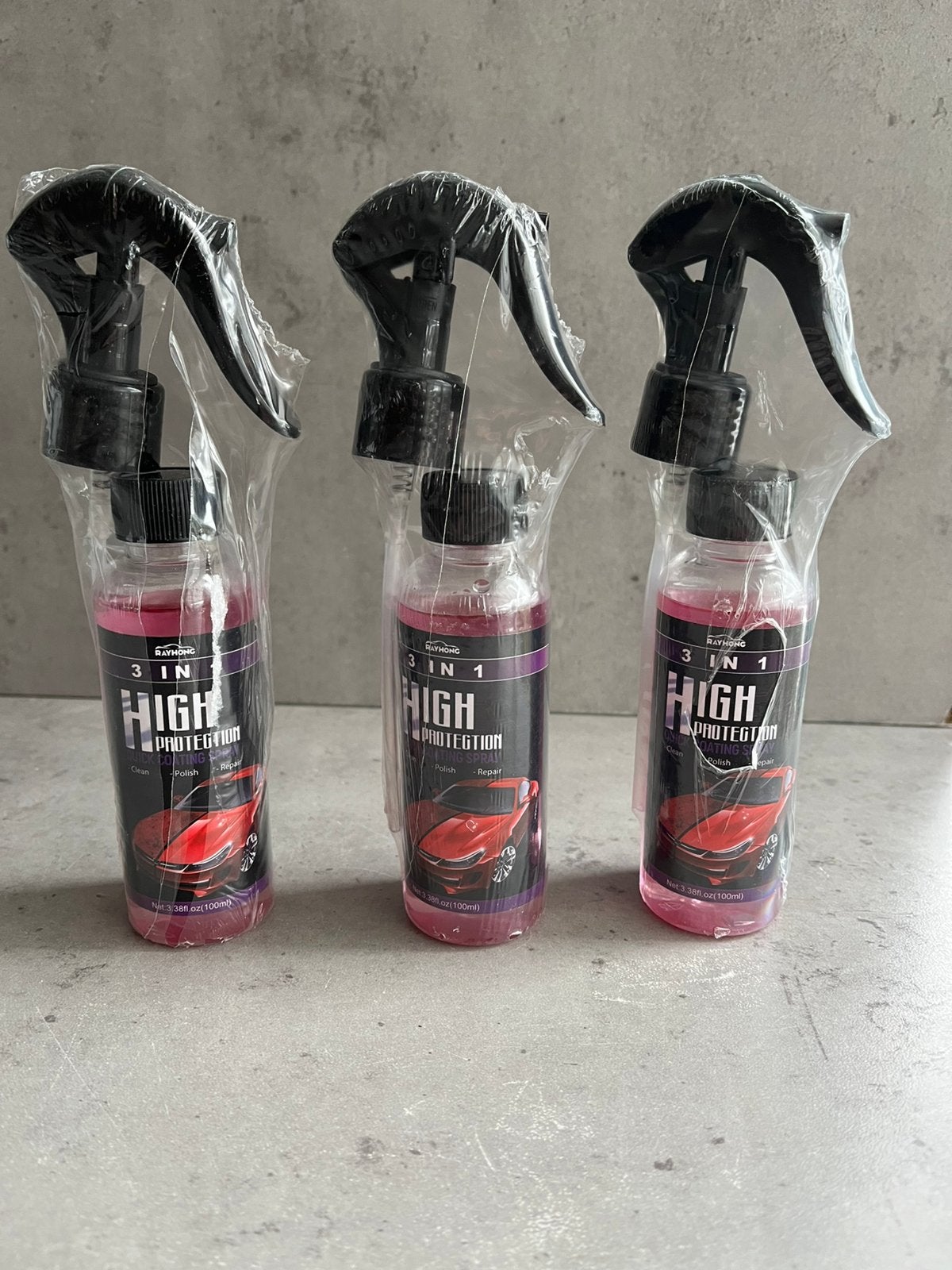 Autocoating spray 3 in 1 - (3 verpakkingen), Verzenden