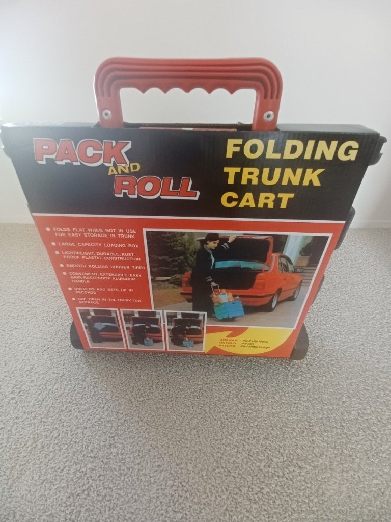 opvouwbare krat nieuw in doos op wielen, Ophalen, Opvouwbaar, Nieuw, Minder dan 50 cm