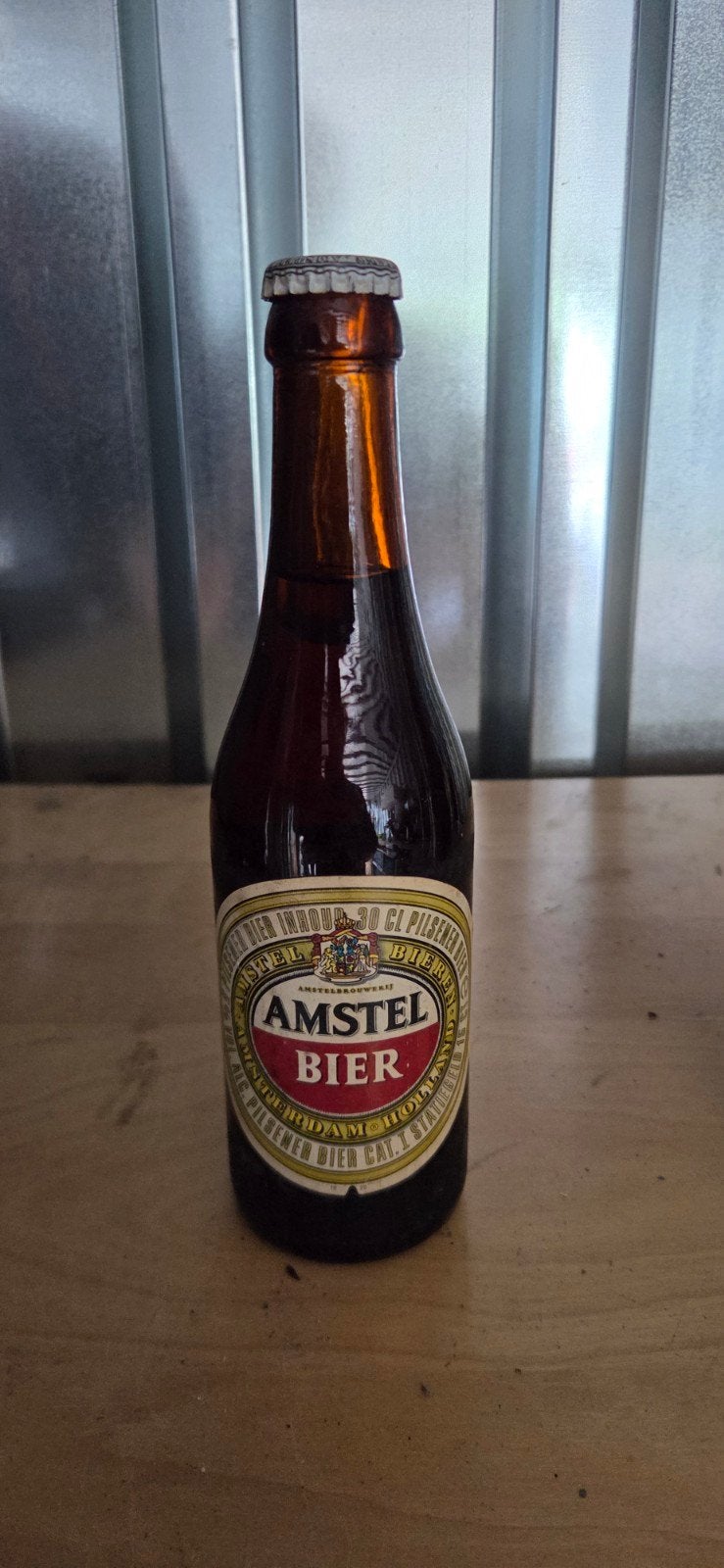 Vintage Amstel Bierflesje 30 CL - 1986, Ophalen of Verzenden