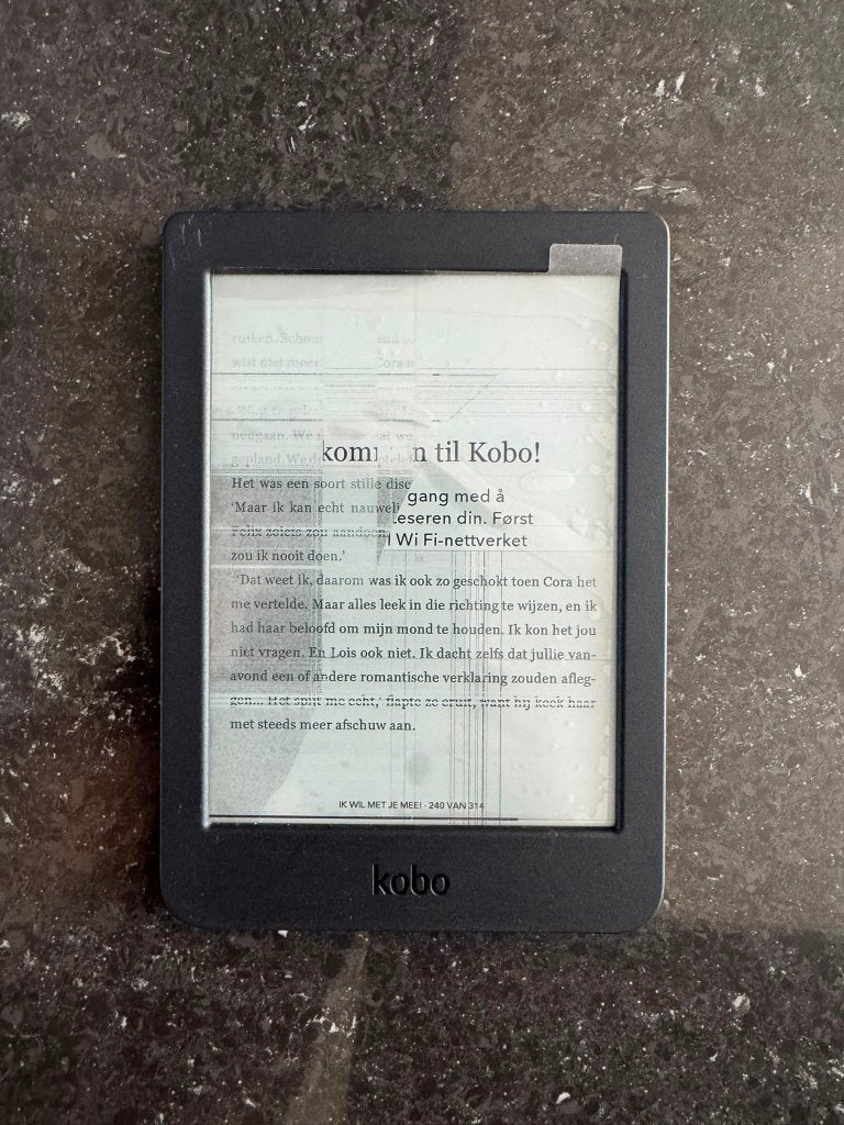 Kobo NIA defect, Computers en Software, E-readers, 6 inch of minder, Niet werkend, Rakuten Kobo, 8 GB