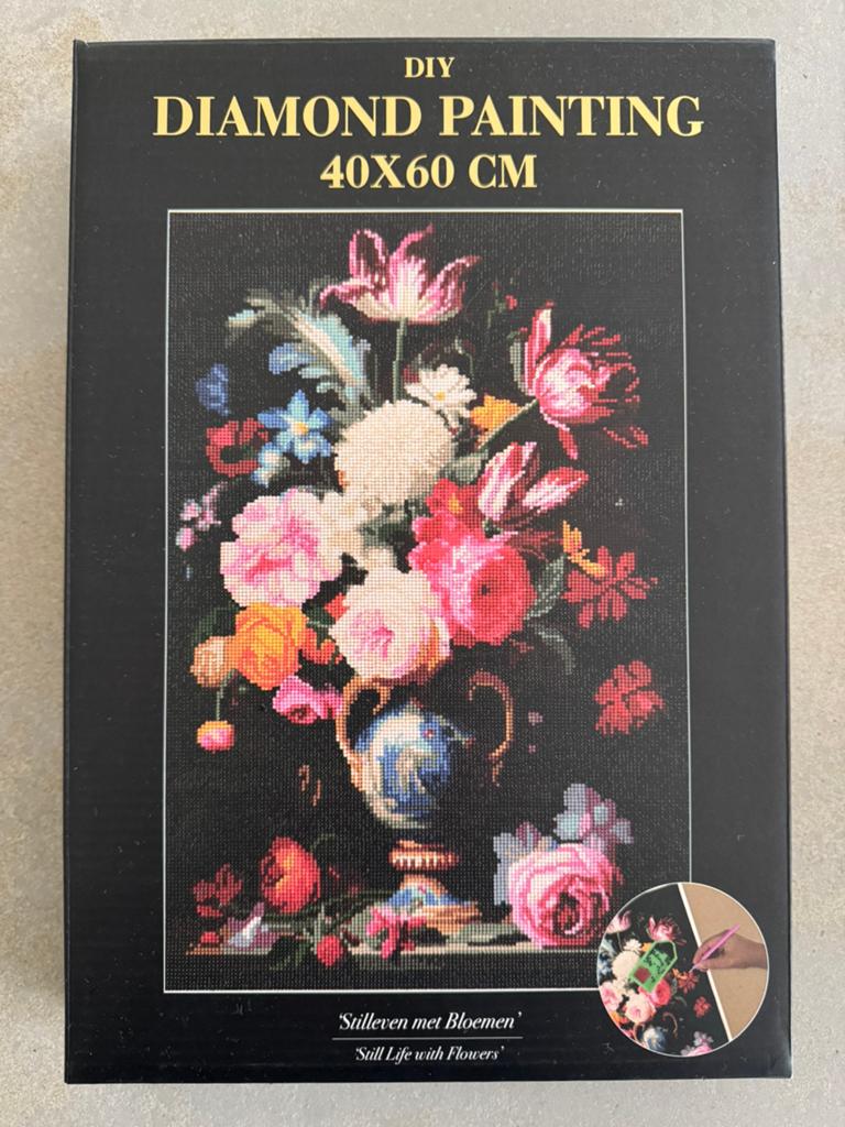 Diamond Painting DIY - Diverse Afbeeldingen + lichtplaat, Ophalen of Verzenden, Nieuw, Natuur en Bloemen, Diamond painting