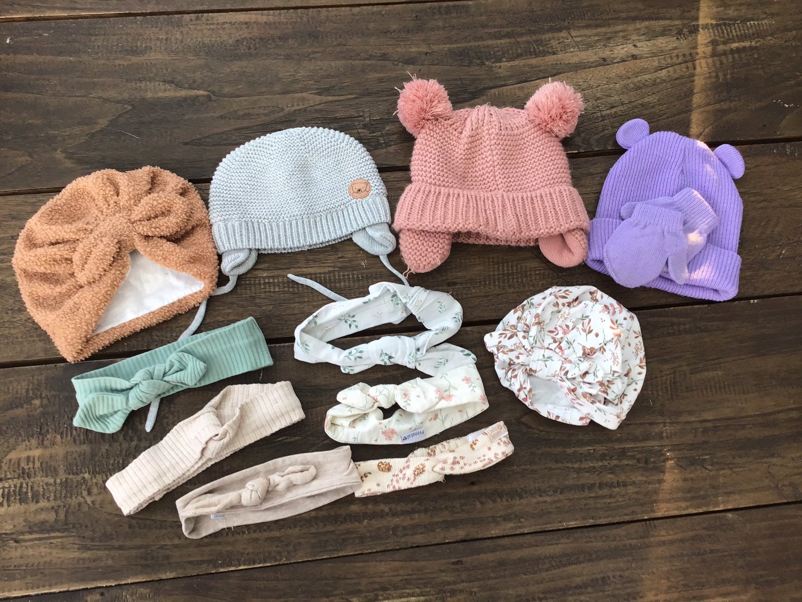 Te koop leuke mutsjes en haarbandjes, Kinderen en Baby's, Ophalen, Zo goed als nieuw