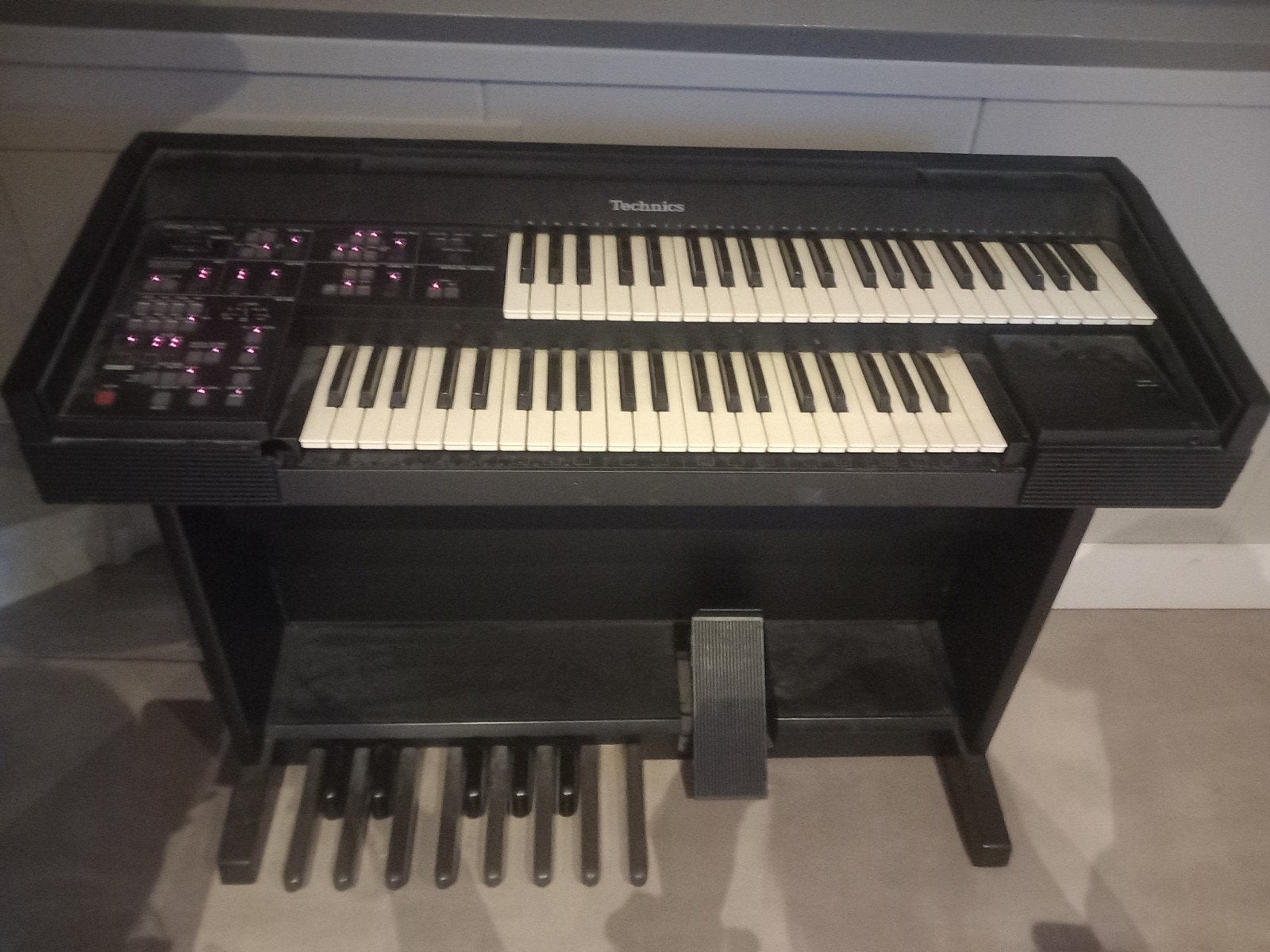 Technics Elektronisch Orgel - Compleet met Pedalen, Muziek en Instrumenten, Ophalen, Gebruikt, 2 klavieren, Orgel