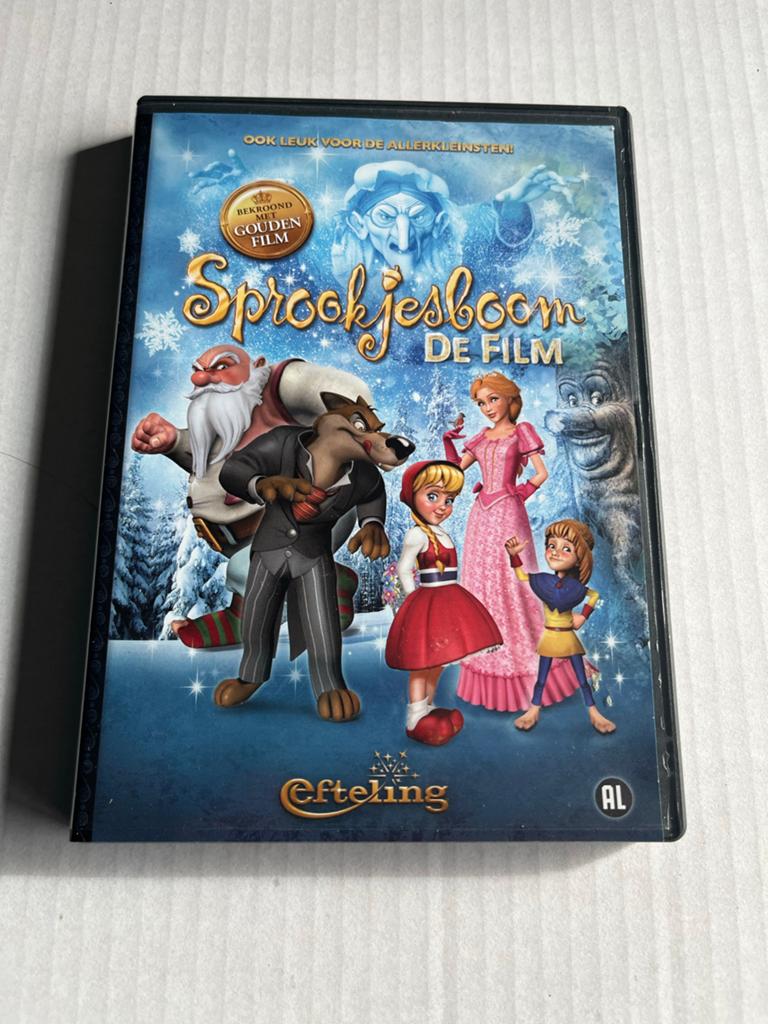 Sprookjesboom De Film DVD - Efteling, Alle leeftijden, Ophalen of Verzenden, Gebruikt