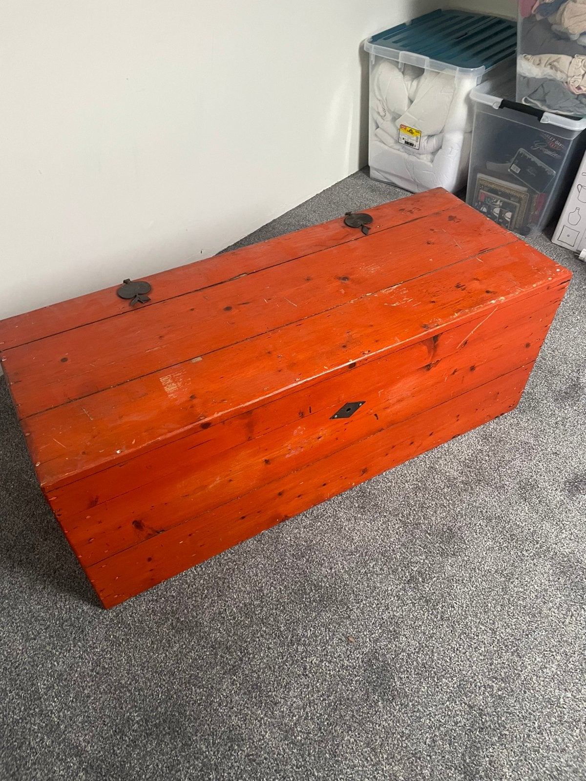 Grote dekenkist €40 ivm verhuizing weg is weg, Ophalen, Zo goed als nieuw, Minder dan 50 cm