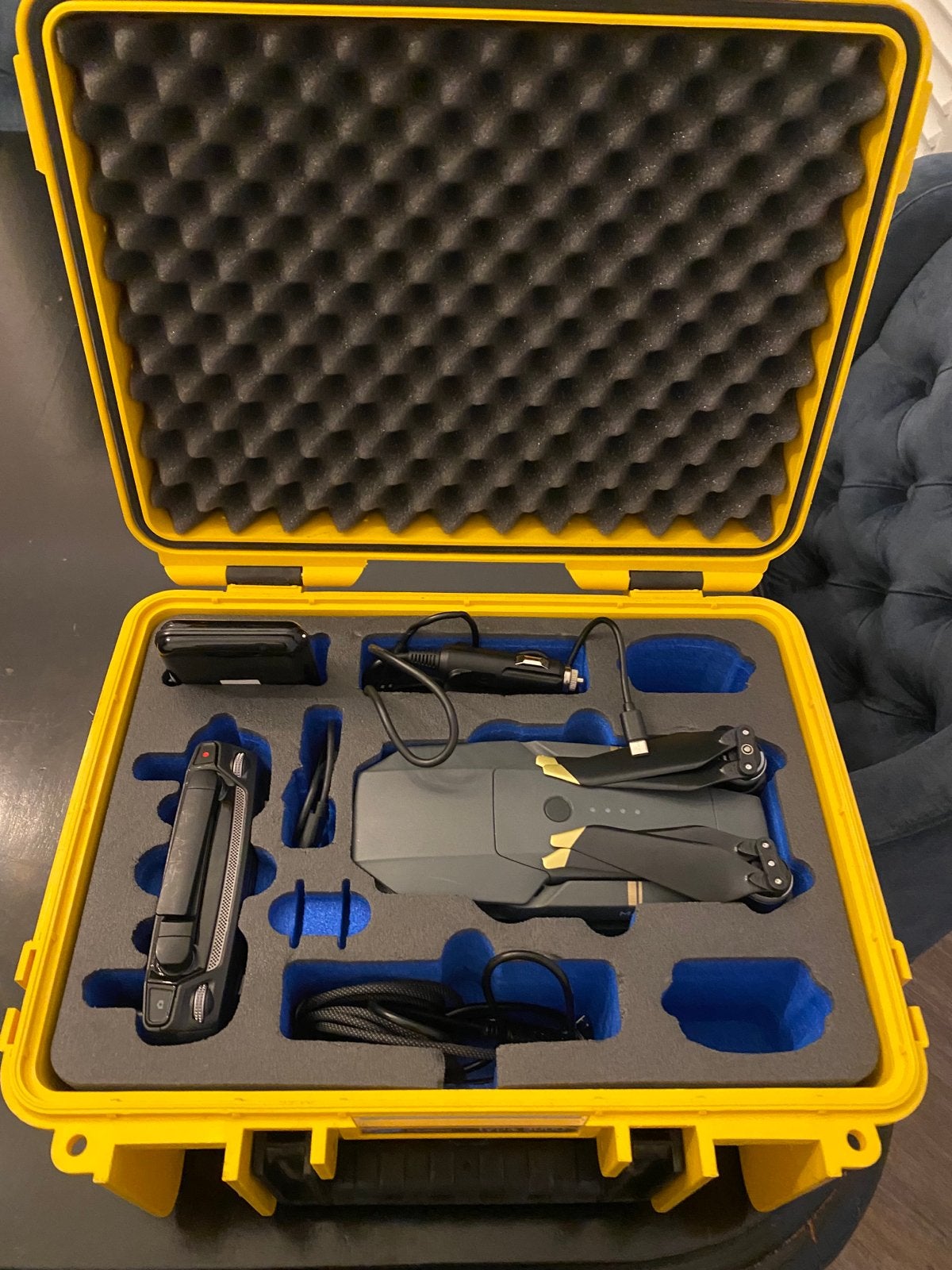 Nieuwe DJI Mavic Pro set met koffer, 3 accu's en iPad Mini, 250 tot 900 gram, Cameradrone, Extra accu('s), Zo goed als nieuw
