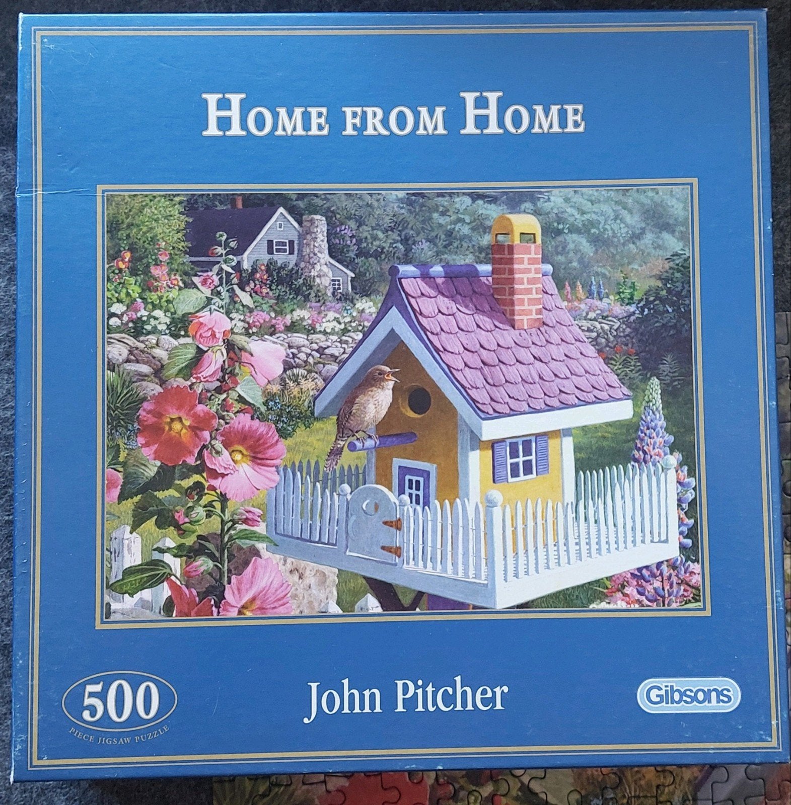 Gibson puzzel 500 stukjes Home from Home, Ophalen of Verzenden, 500 t/m 1500 stukjes, Zo goed als nieuw