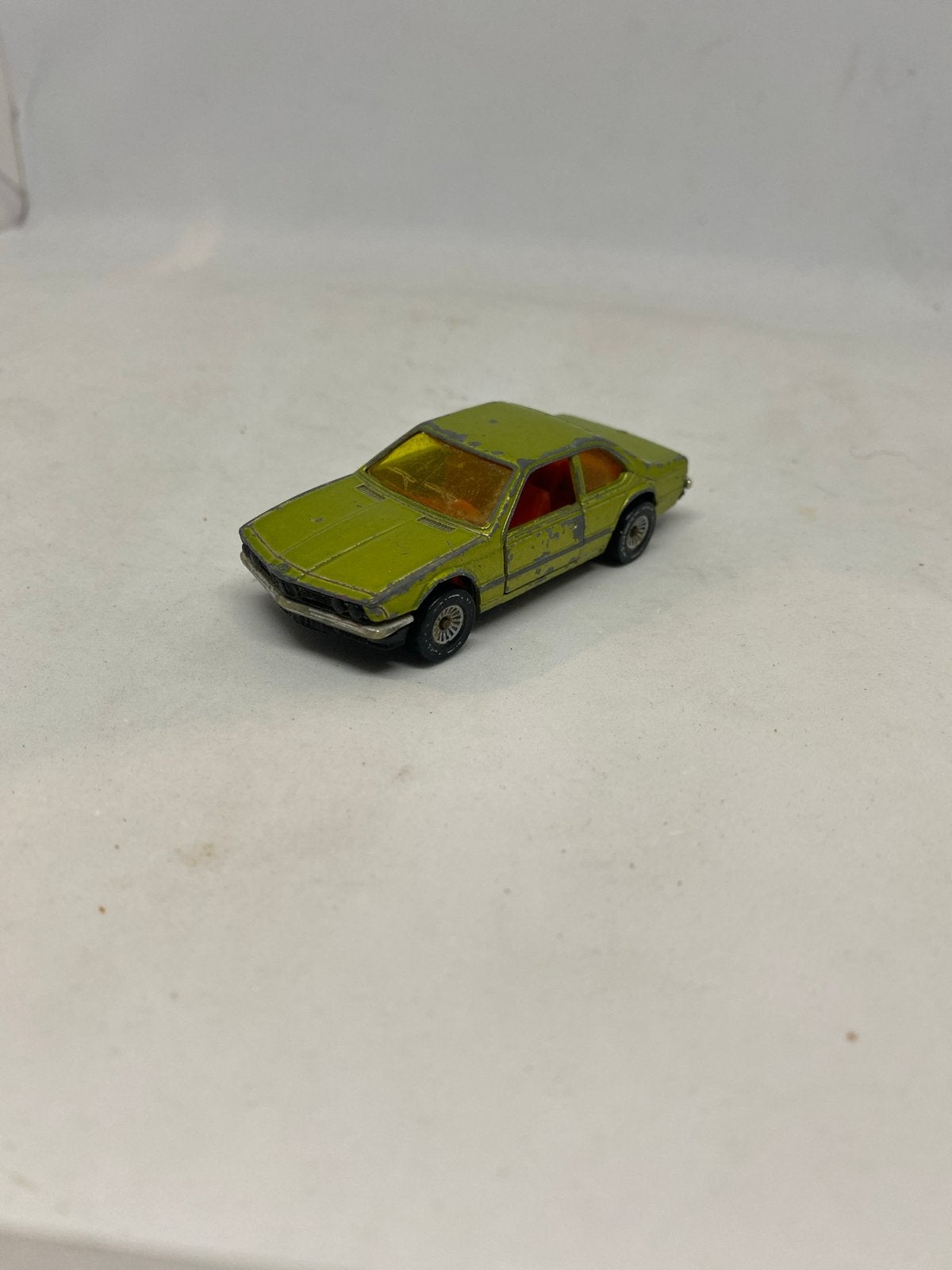 Vintage Siku BMW 633 CSI - Groen Die-cast Modelauto, Kinderen en Baby's, Speelgoed | Speelgoedvoertuigen, Gebruikt, Ophalen of Verzenden